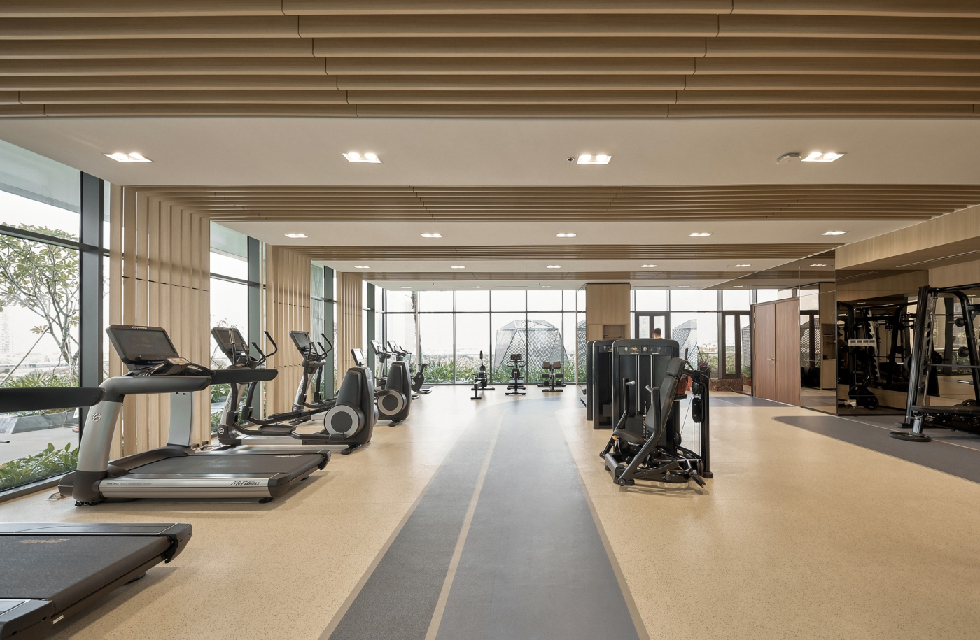 phòng gym the metropole